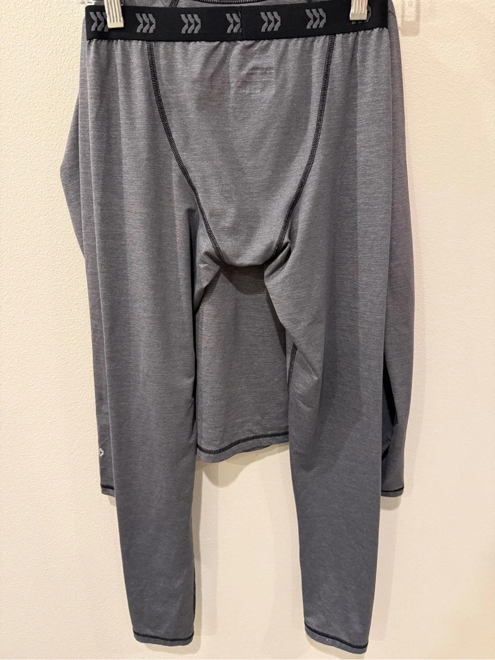 all in motion Boys Gray Long Sleeve Thermal Pajama Set
